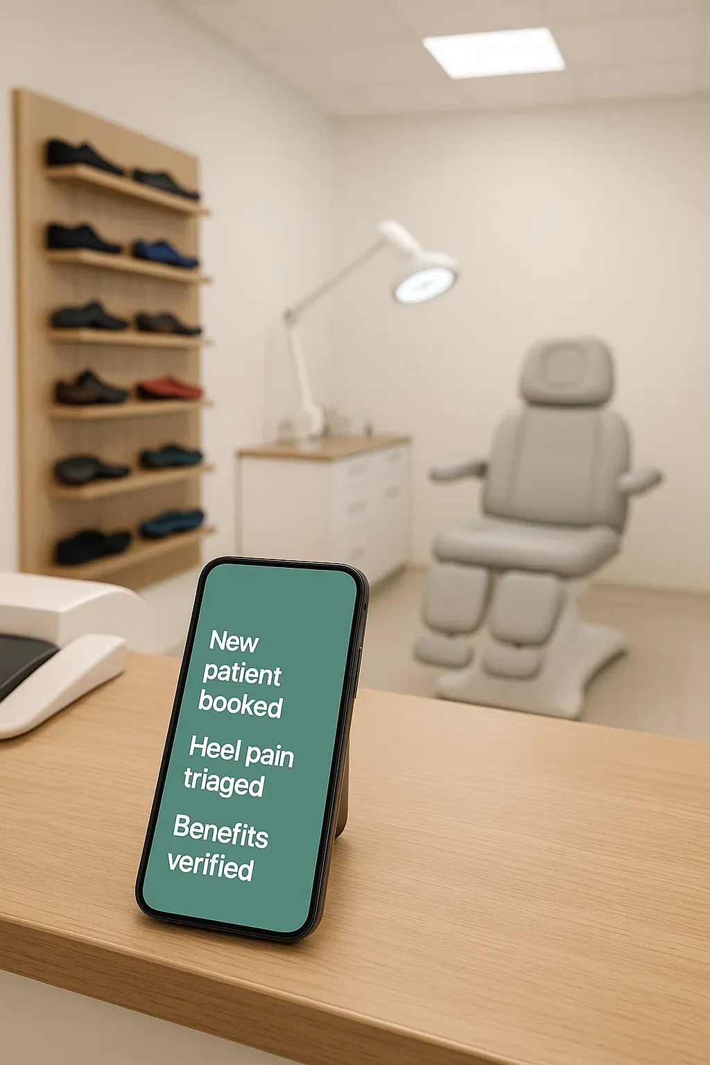 No Missed Steps. AI Built for Podiatry.